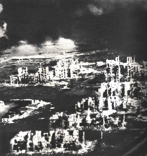 2 февраля 1943 года. Город с птичьего полета